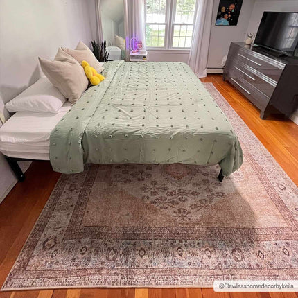 Analu Non-Slip Washable Rug Rugs TriadCommerceInc 2'7" x 4' Rectangle