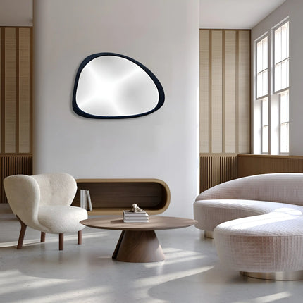 Asymmetrical Oval Mirror Mirror TriadCommerceInc