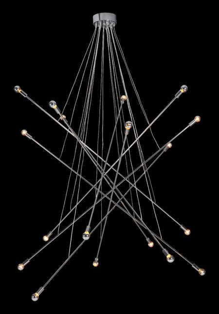 Belief Ceiling Lamp Chrome Home Decor > Lighting > Ceiling Lights > Pendant Lights TriadCommerceInc