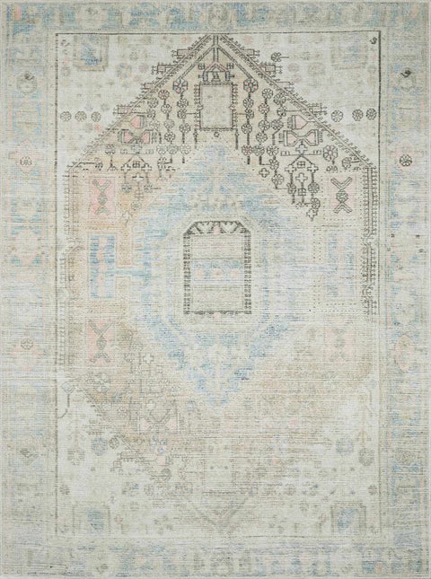 Baloy Vintage Washable Rug Rugs TriadCommerceInc