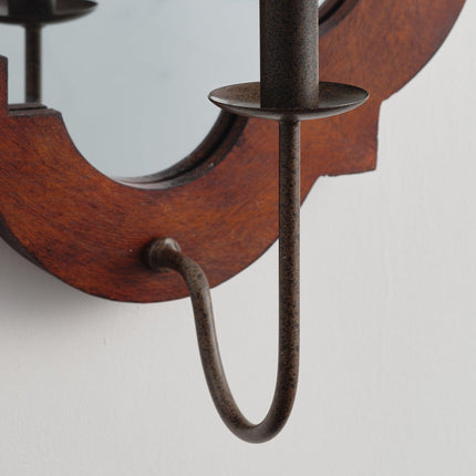 1-Light Rustic Iron Wood Wall Sconce Lighting Fixture Home Decor > Lighting > Wall Lighting > Wall Sconces TriadCommerceInc