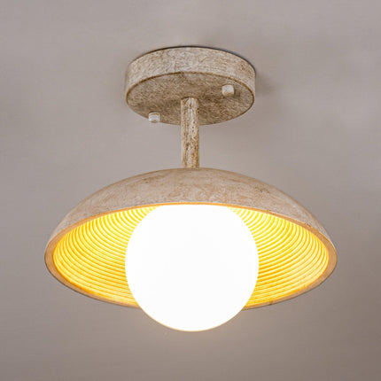 1-Light Iron Farmhouse Pendant Home Decor > Lighting > Ceiling Lights > Pendant Lights TriadCommerceInc
