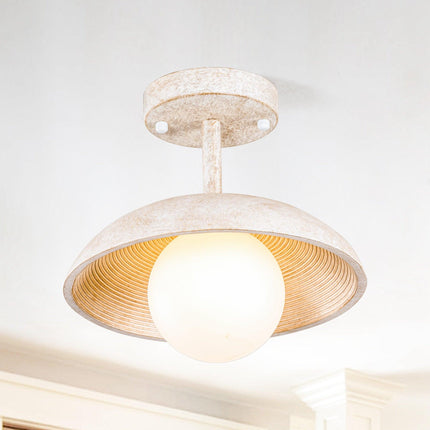 1-Light Iron Farmhouse Pendant Home Decor > Lighting > Ceiling Lights > Pendant Lights TriadCommerceInc