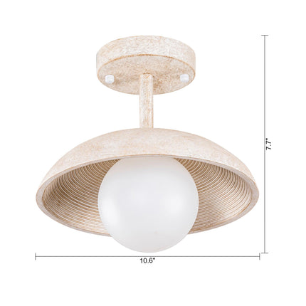 1-Light Iron Farmhouse Pendant Home Decor > Lighting > Ceiling Lights > Pendant Lights TriadCommerceInc
