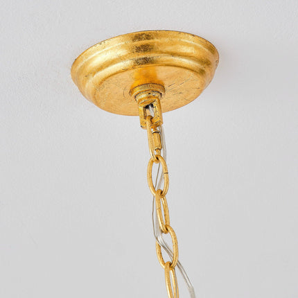 8-Light Golden Modern Candle Chandelier for Elegant Decor Home Decor > Lighting > Ceiling Lights > Chandelier TriadCommerceInc