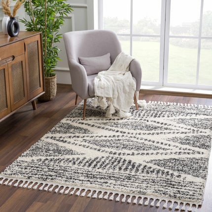 Fishhook Berber Shag Carpet Rugs TriadCommerceInc 5'3" x 7'3" Rectangle
