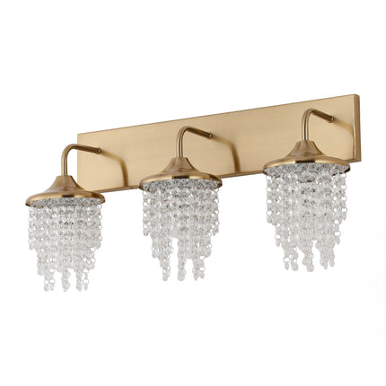Modern 3-Light Golden Wall Light Home Decor > Lighting > Wall Lighting > Wall Sconces TriadCommerceInc