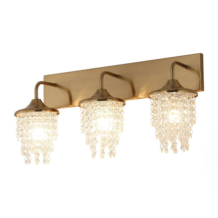 Modern 3-Light Golden Wall Light Home Decor > Lighting > Wall Lighting > Wall Sconces TriadCommerceInc