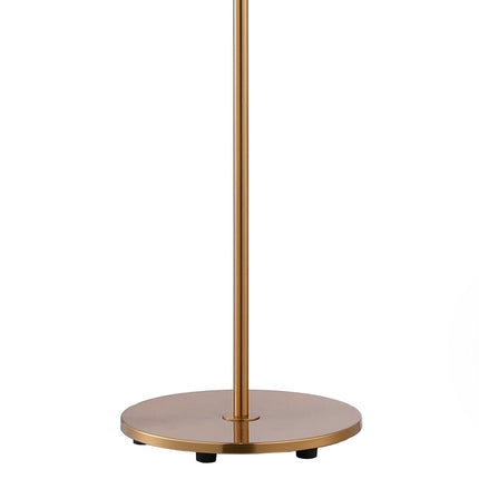 Modern 1-Light Golden Floor Lamp with Crystal Shade Home Decor > Lighting > Lamp > Floor Lamps TriadCommerceInc