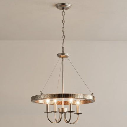 4-Light Iron Modern Pendant Lighting with Acrylic Lens Home Decor > Lighting > Ceiling Lights > Pendant Lights TriadCommerceInc