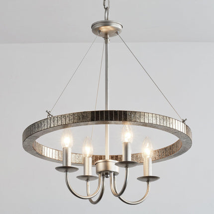 4-Light Iron Modern Pendant Lighting with Acrylic Lens Home Decor > Lighting > Ceiling Lights > Pendant Lights TriadCommerceInc