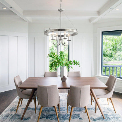 4-Light Iron Modern Pendant Lighting with Acrylic Lens Home Decor > Lighting > Ceiling Lights > Pendant Lights TriadCommerceInc