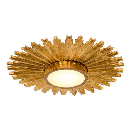 Sunburst LED Flush Mount Ceiling Light Home Decor > Lighting > Ceiling Lights TriadCommerceInc Golden