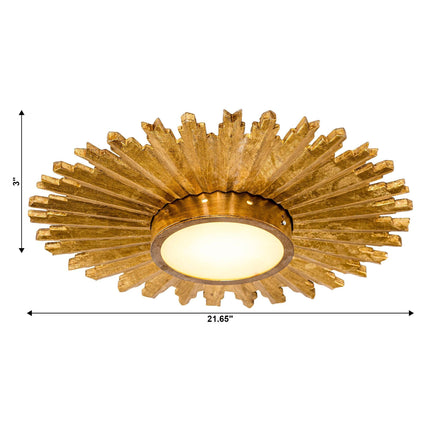 Sunburst LED Flush Mount Ceiling Light Home Decor > Lighting > Ceiling Lights TriadCommerceInc