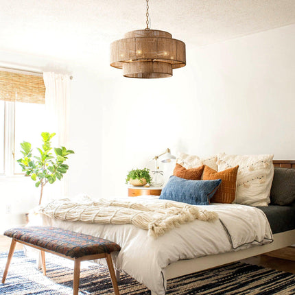 Bohemian 6-Light Drum Pendant Light Home Decor > Lighting > Ceiling Lights > Pendant Lights TriadCommerceInc