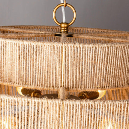 Bohemian 6-Light Drum Pendant Light Home Decor > Lighting > Ceiling Lights > Pendant Lights TriadCommerceInc