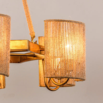 6-Light Farmhouse Bedroom Pendant Lighting Chandelier Home Decor > Lighting > Ceiling Lights > Pendant Lights TriadCommerceInc