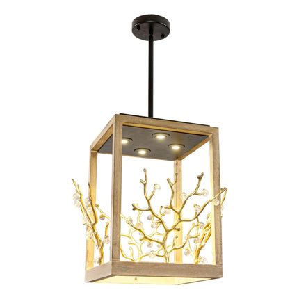 4-Light Modern Branches Pendant Lighting Chandelier Home Decor > Lighting > Ceiling Lights > Pendant Lights TriadCommerceInc Golden