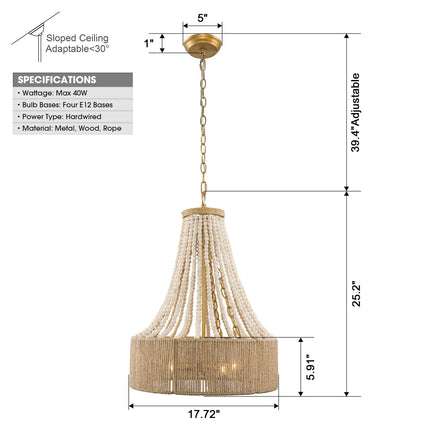 Nahla Chandelier Home Decor > Lighting > Ceiling Lights > Chandelier TriadCommerceInc