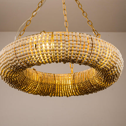 Farmhouse 6-Light Antique Golden Flush Mount Lighting Fixture TriadCommerceInc