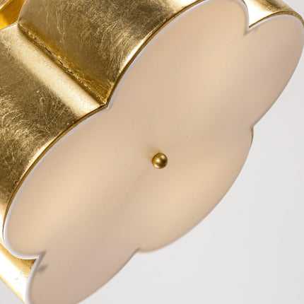 Golden Modern Semi Flush 3-Light Ceiling Lighting Fixture Home Decor > Lighting > Ceiling Lights TriadCommerceInc