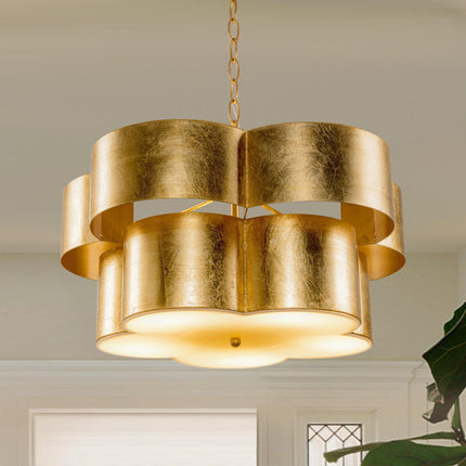 Golden 5-Light Iron Dry Rated Pendant Lighting Fixture Home Decor > Lighting > Ceiling Lights > Pendant Lights TriadCommerceInc