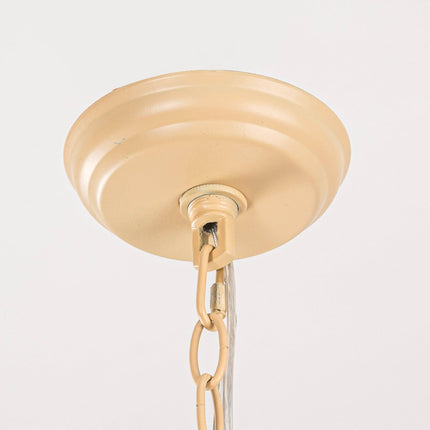 1-Light Wooden Beads Farmhouse Beige Pendant Lighting Home Decor > Lighting > Ceiling Lights > Pendant Lights TriadCommerceInc
