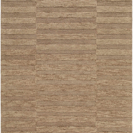 Idaho Broken-Striped Brown Area Rug | Our PNW Home X Livabliss Rugs TriadCommerceInc