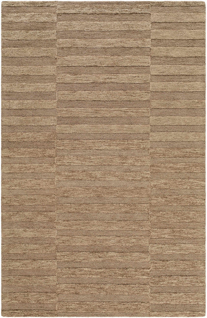 Idaho Broken-Striped Brown Area Rug | Our PNW Home X Livabliss Rugs TriadCommerceInc