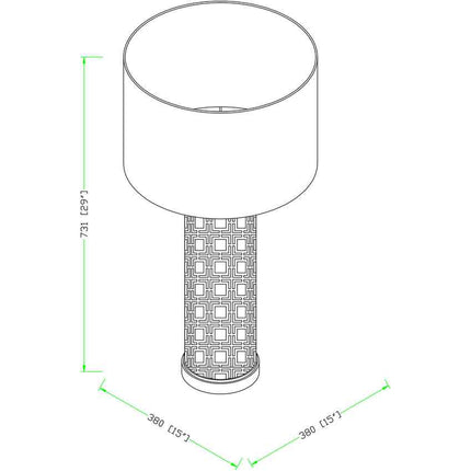 Rreshen Modern Table Lamp Lighting TriadCommerceInc