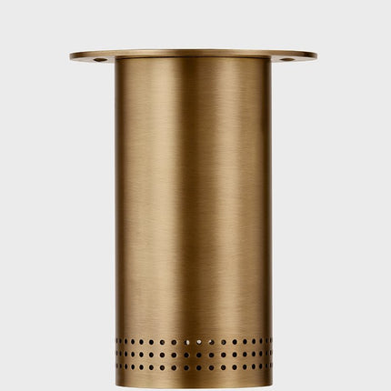 Berger Flush Mount Ceiling Light in Patina Brass Home Decor > Lighting > Ceiling Lights > Flush Mount Ceiling Lights TriadCommerceInc
