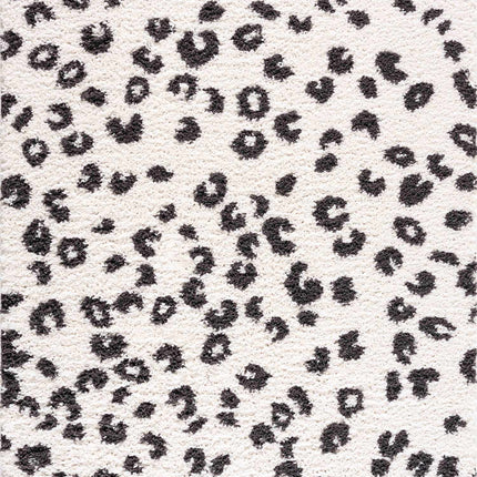 Zhen Black Spots Leopard Rug - Clearance Rugs TriadCommerceInc