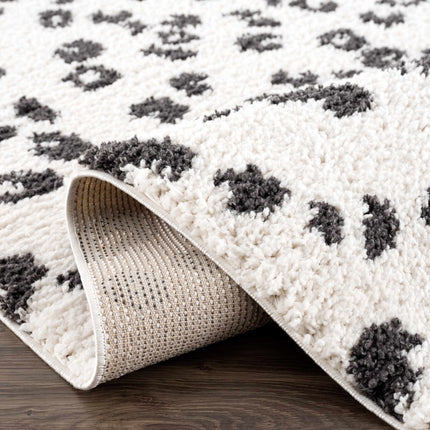 Zhen Black Spots Leopard Rug - Clearance Rugs TriadCommerceInc
