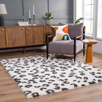 Zhen Black Spots Leopard Rug - Clearance Rugs TriadCommerceInc