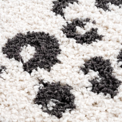 Zhen Black Spots Leopard Rug - Clearance Rugs TriadCommerceInc 2' x 3' Rectangle