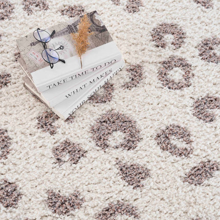 Zhen Pink Spots Leopard Rug - Clearance Rugs TriadCommerceInc