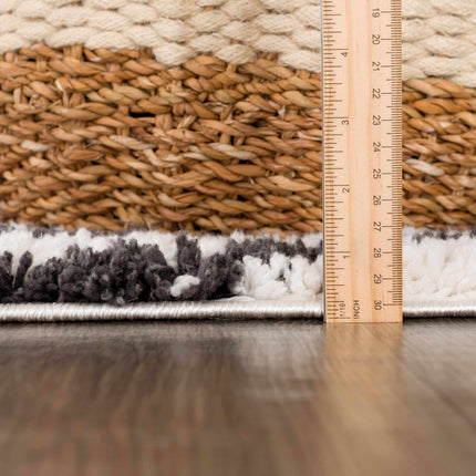 Bauer Plush Black Rainbow Rug - Clearance Rugs TriadCommerceInc