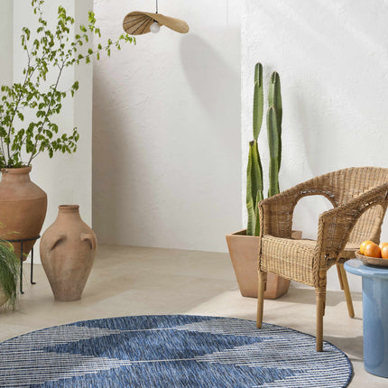 Stephan Navy Outdoor Rug Rugs TriadCommerceInc