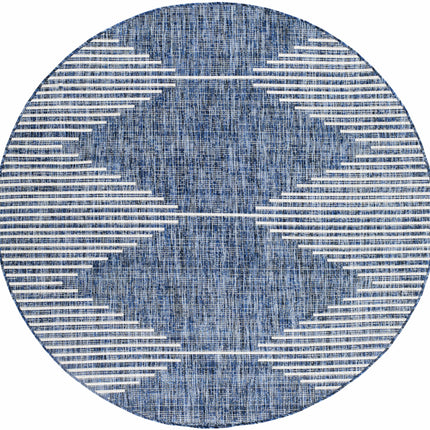 Stephan Navy Outdoor Rug Rugs TriadCommerceInc