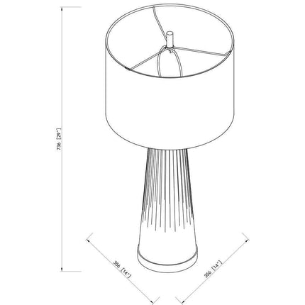 Stams Modern Table Lamp Home Decor > Lighting > Lamp > Table Lamps TriadCommerceInc