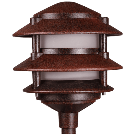 12V Aluminum Pagoda Landscape Path Light Path Light TriadCommerceInc