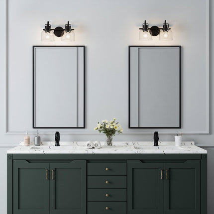 Brighton 2-Light Dark Bronze Dimmable Vanity Light Home Decor > Lighting > Wall Lighting > Wall Sconces TriadCommerceInc