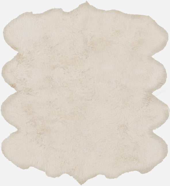 Premium White Soft Sheepskin Rug Rugs TriadCommerceInc