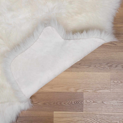 Premium White Soft Sheepskin Rug Rugs TriadCommerceInc