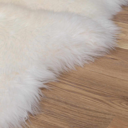 Premium White Soft Sheepskin Rug Rugs TriadCommerceInc