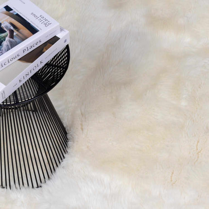Premium White Soft Sheepskin Rug Rugs TriadCommerceInc