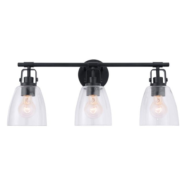 Brilliance Modern Farmhouse 3-Light Vanity Light Fixture Home Decor > Lighting > Wall Lighting > Wall Sconces TriadCommerceInc