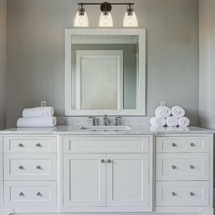 Brilliance Modern Farmhouse 3-Light Vanity Light Fixture Home Decor > Lighting > Wall Lighting > Wall Sconces TriadCommerceInc