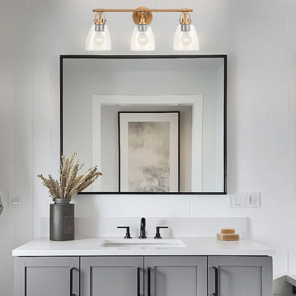 Brilliance Modern Farmhouse 3-Light Vanity Light Fixture Home Decor > Lighting > Wall Lighting > Wall Sconces TriadCommerceInc