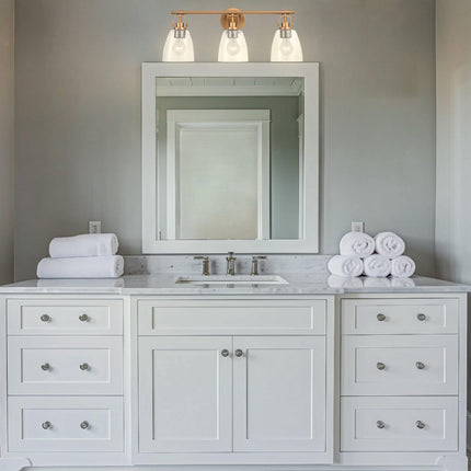 Brilliance Modern Farmhouse 3-Light Vanity Light Fixture Home Decor > Lighting > Wall Lighting > Wall Sconces TriadCommerceInc